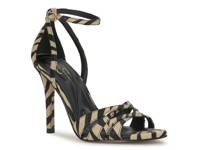 Calisa Sandal Off White/Black Animal Print view