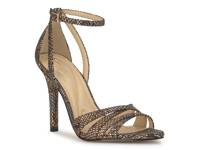 Calisa Sandal Bronze Snake Print view