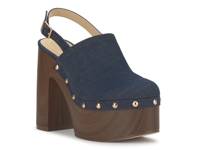 Cazea Platform Clog Blue view