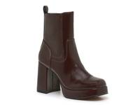 Bader Platform Bootie Burgundy view