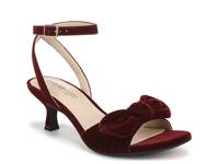 Nola Sandal Burgundy view