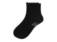 Ruffle Ankle Socks Black view