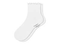 Ruffle Ankle Socks White view
