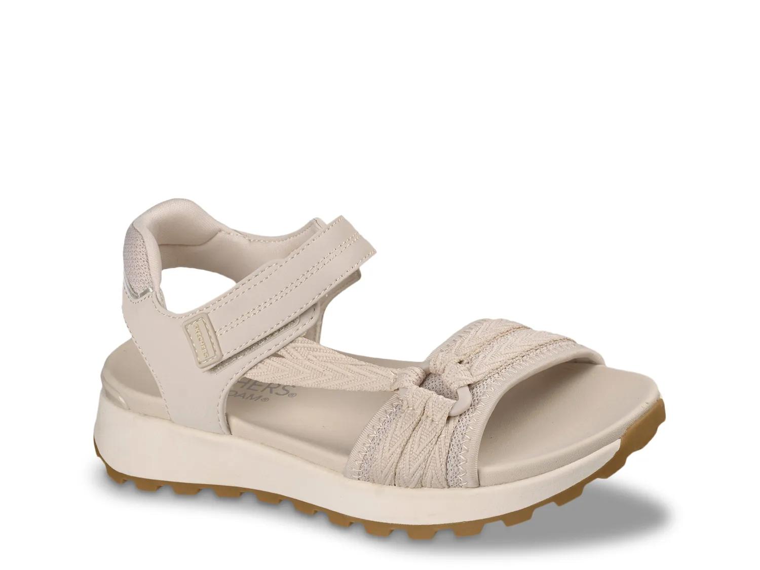 Skechers Castle Sandal | Women's | Off White | Size 8 | Sandals | Ankle Strap