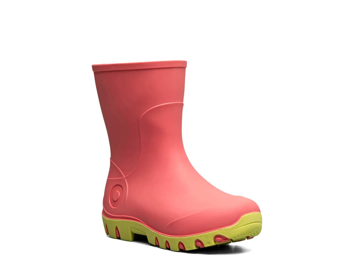 Bogs Essential Mid Rain Boot Kids' In Pink