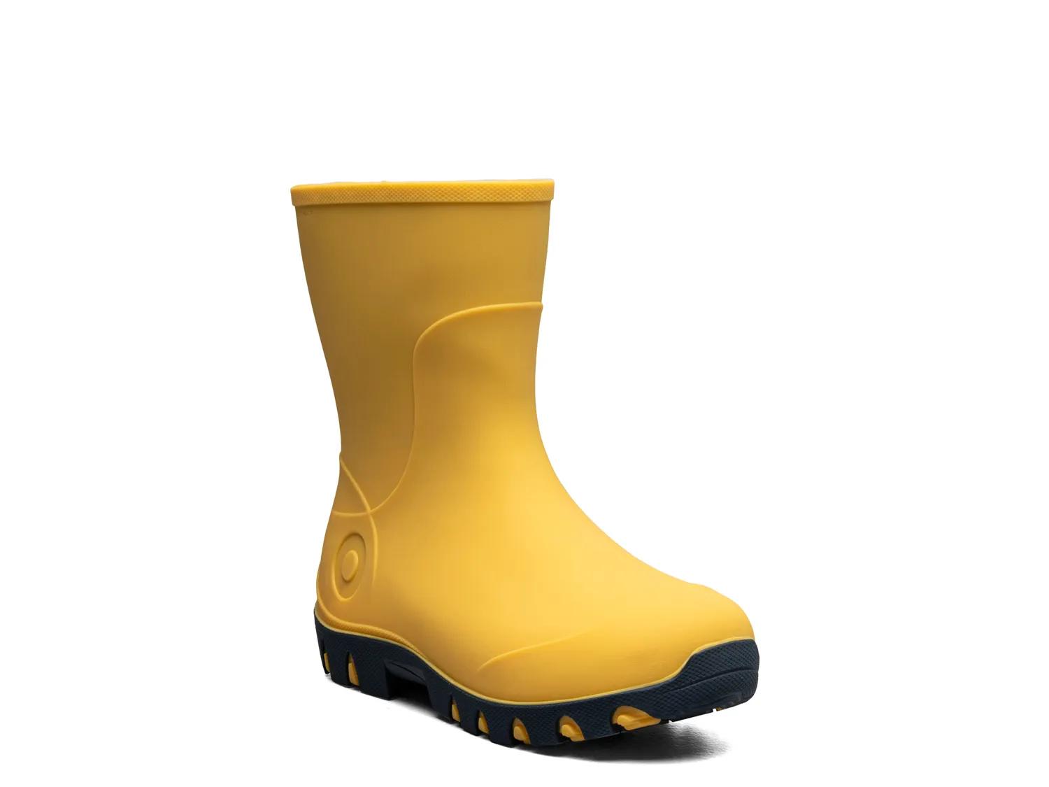 Bogs Essential Mid Rain Boot Kids' In Yellow
