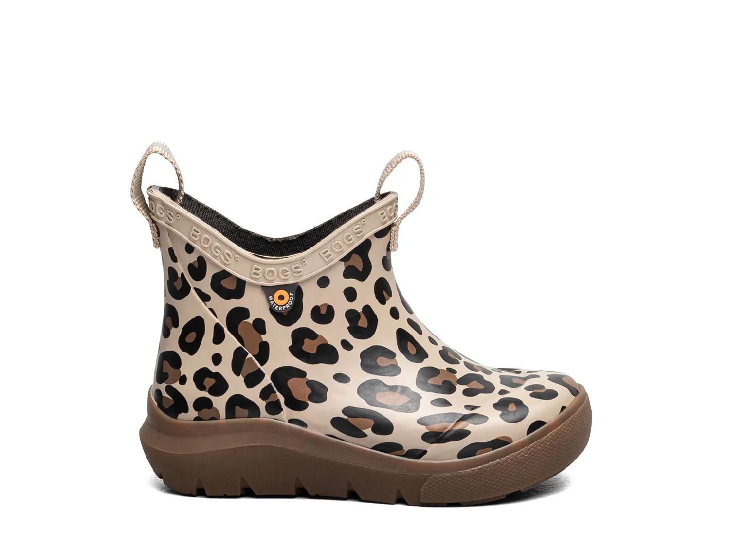 Skyline Leopard Chelsea Rain Boot - Kids'