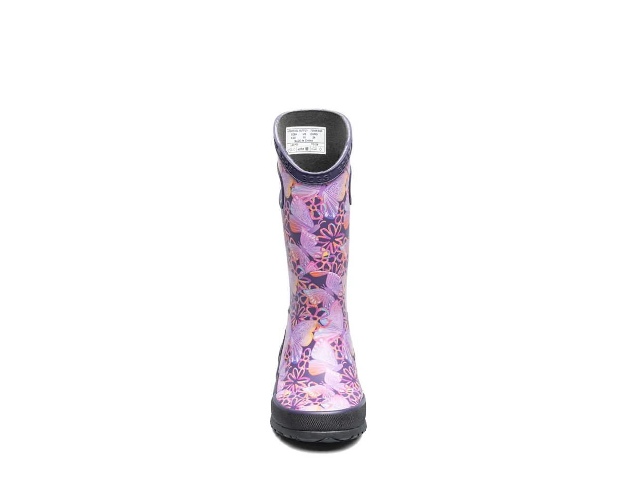 Solar Butterfly Rain Boot - Kids'