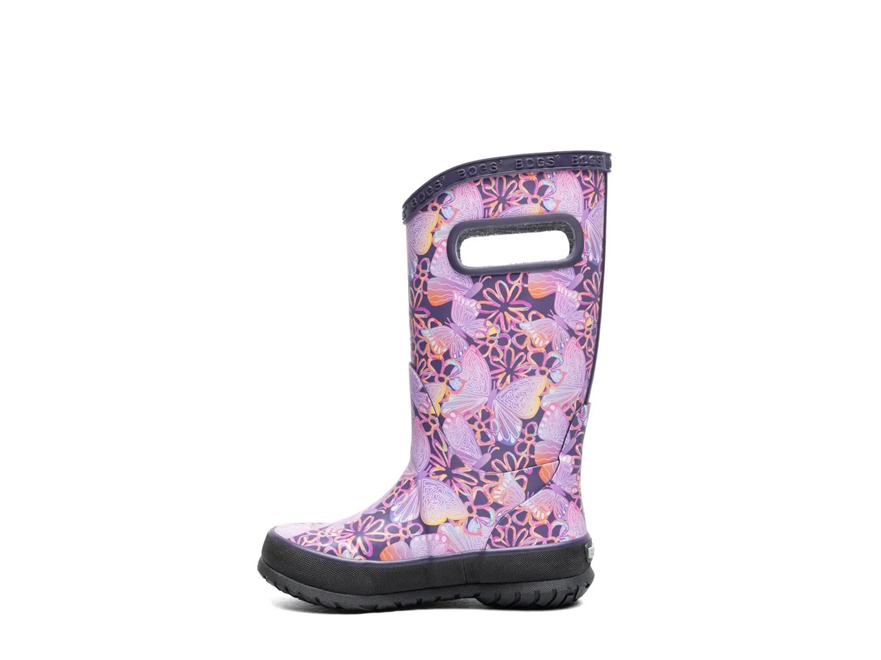 Solar Butterfly Rain Boot - Kids'