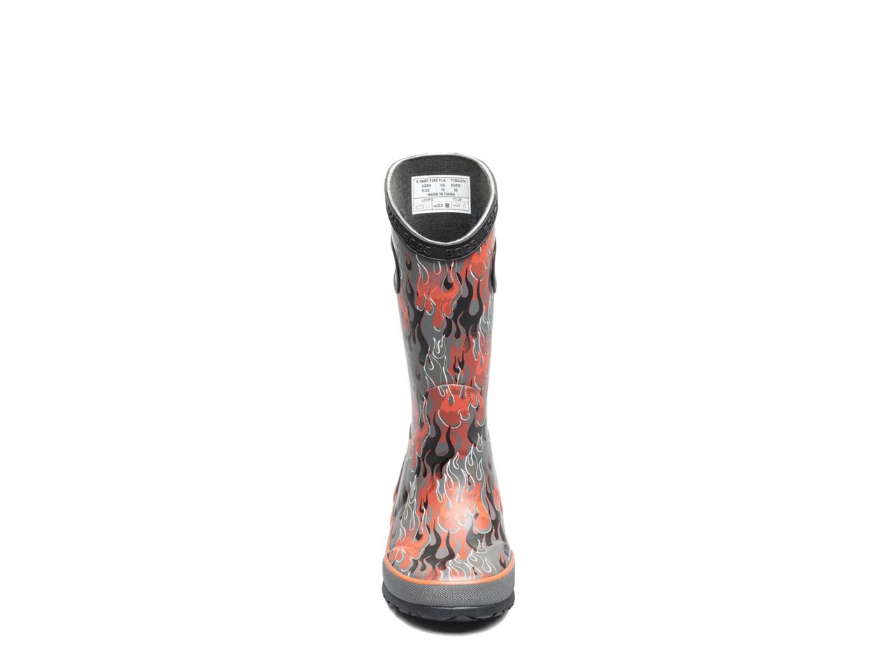 Fire Flame Rain Boot - Kids'