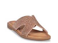 Carline Sandal Rose Gold Metallic view
