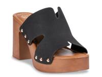 Cocktail Platform Sandal Black view