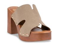 Cocktail Platform Sandal Khaki view
