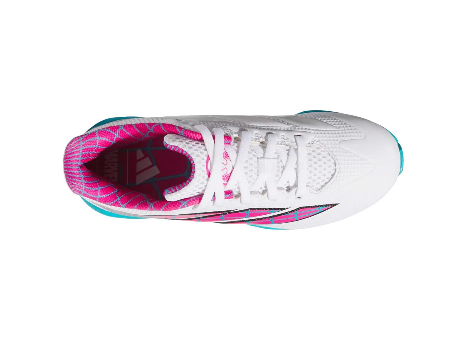 Marvel Adizero Instinct 2.0 Gwen Stacey Ghost Spider Baseball Cleat - Kids'