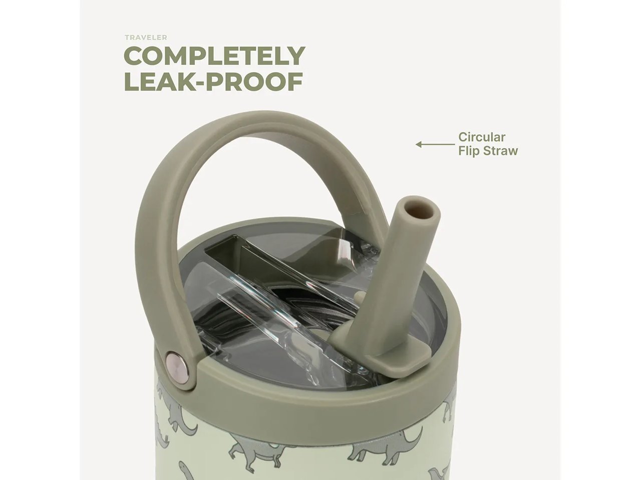 Dino Sport Top 20-Oz. Water Bottle