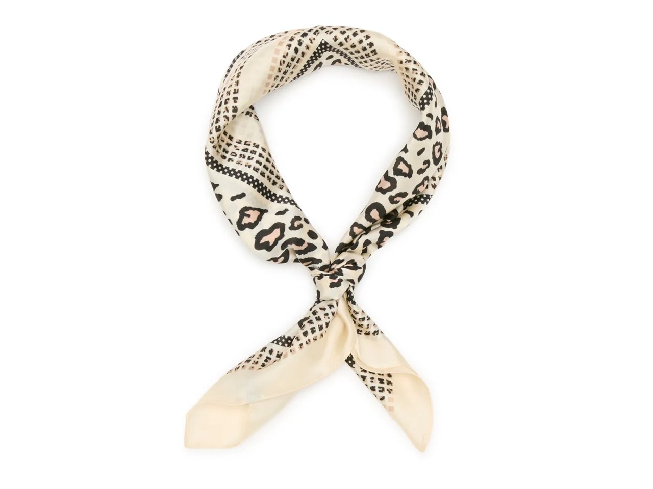 Leopard Square Scarf
