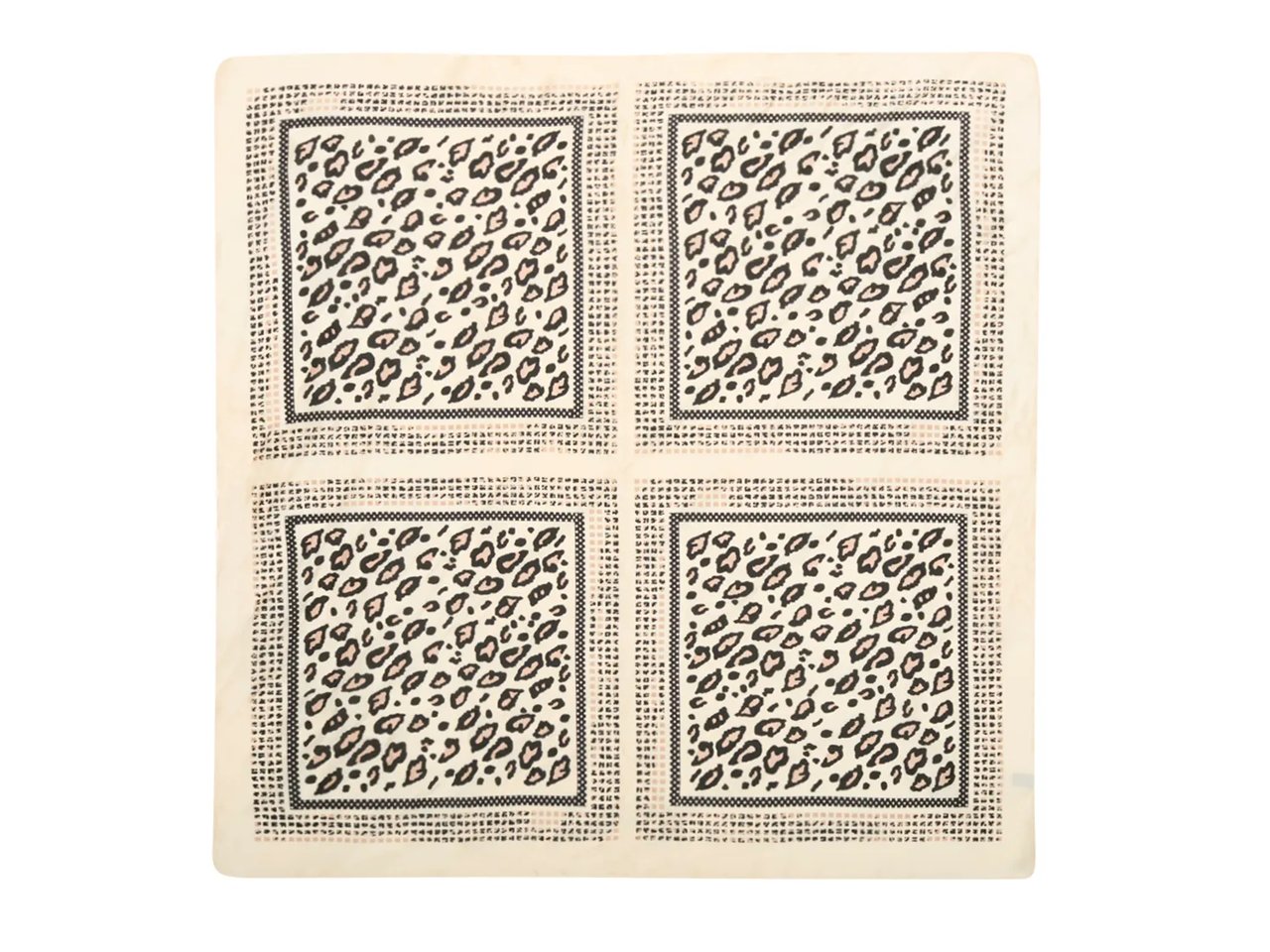 Leopard Square Scarf