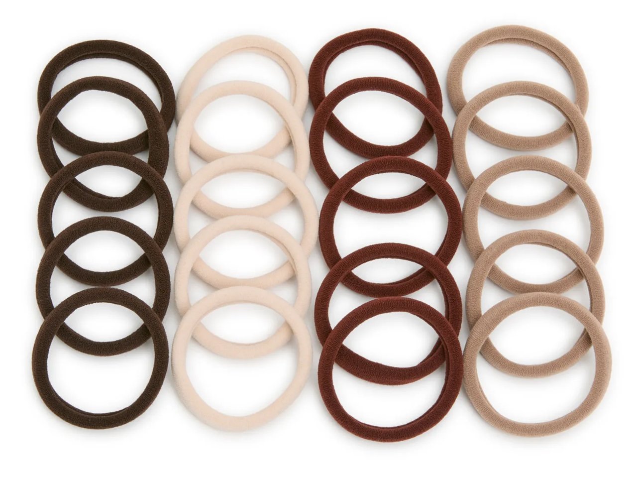 Neutral Hair Ties - 20 Pack