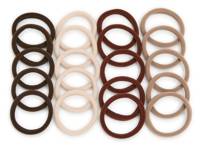 Neutral Hair Ties - 20 Pack Multicolor view