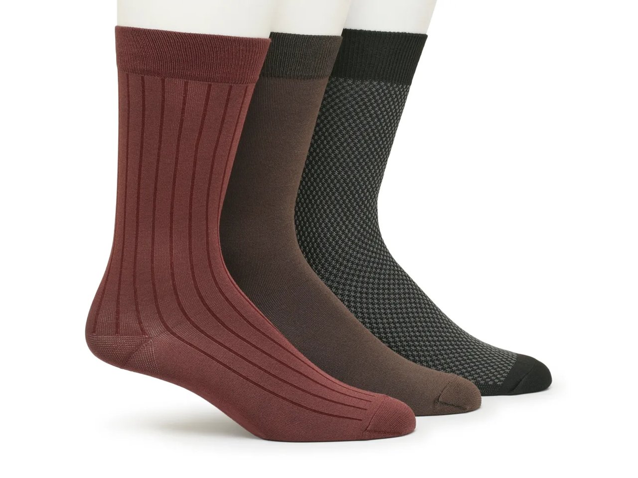 Pick Stitch Supersoft Men's Crew Socks - 3 Pack