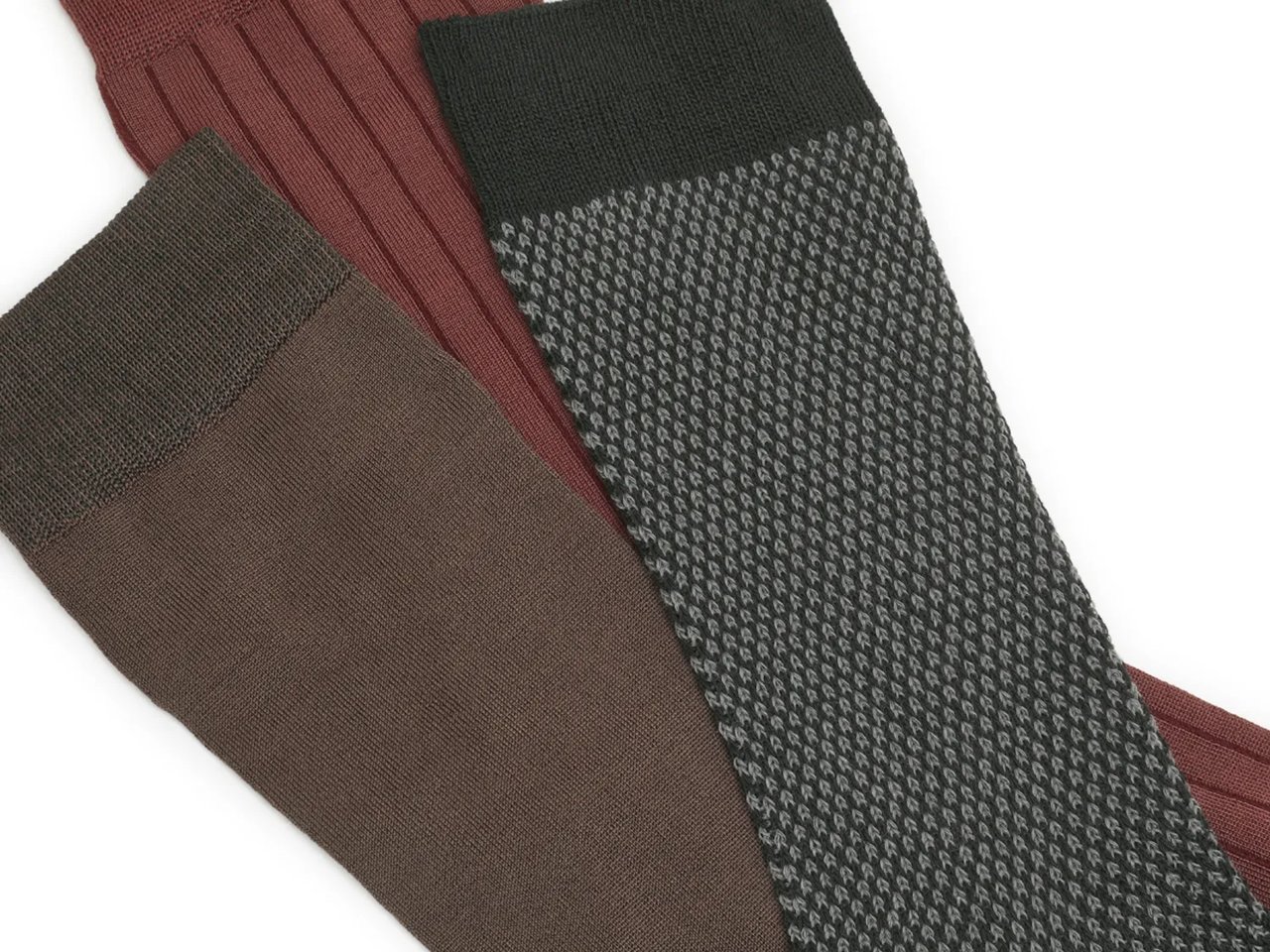 Pick Stitch Supersoft Men's Crew Socks - 3 Pack