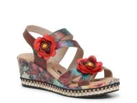 Jartily Wedge Sandal Multicolor view