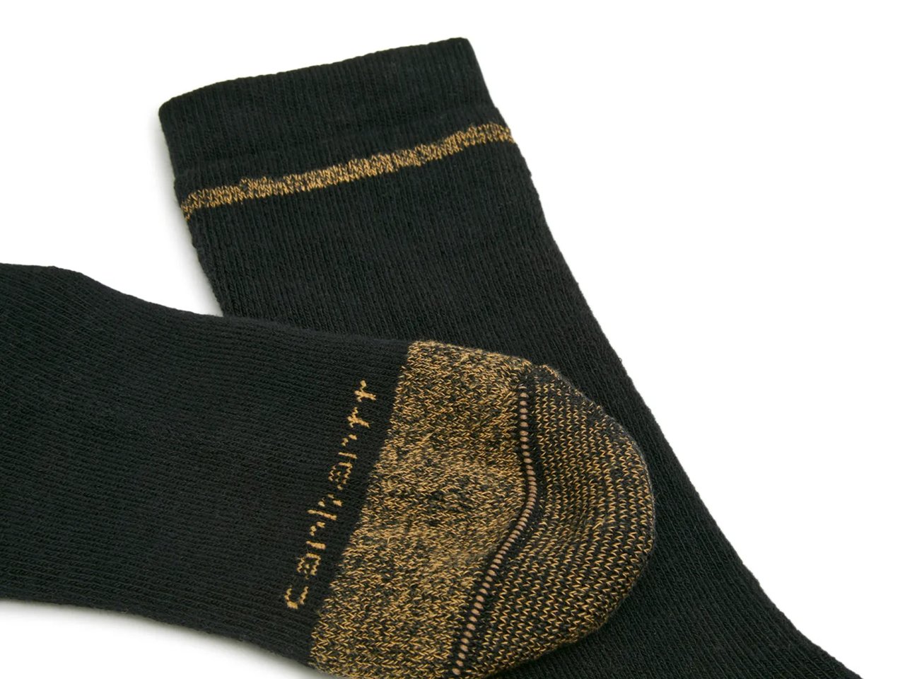 Cotton Blend Men's Work Crew Socks - 2 Pack