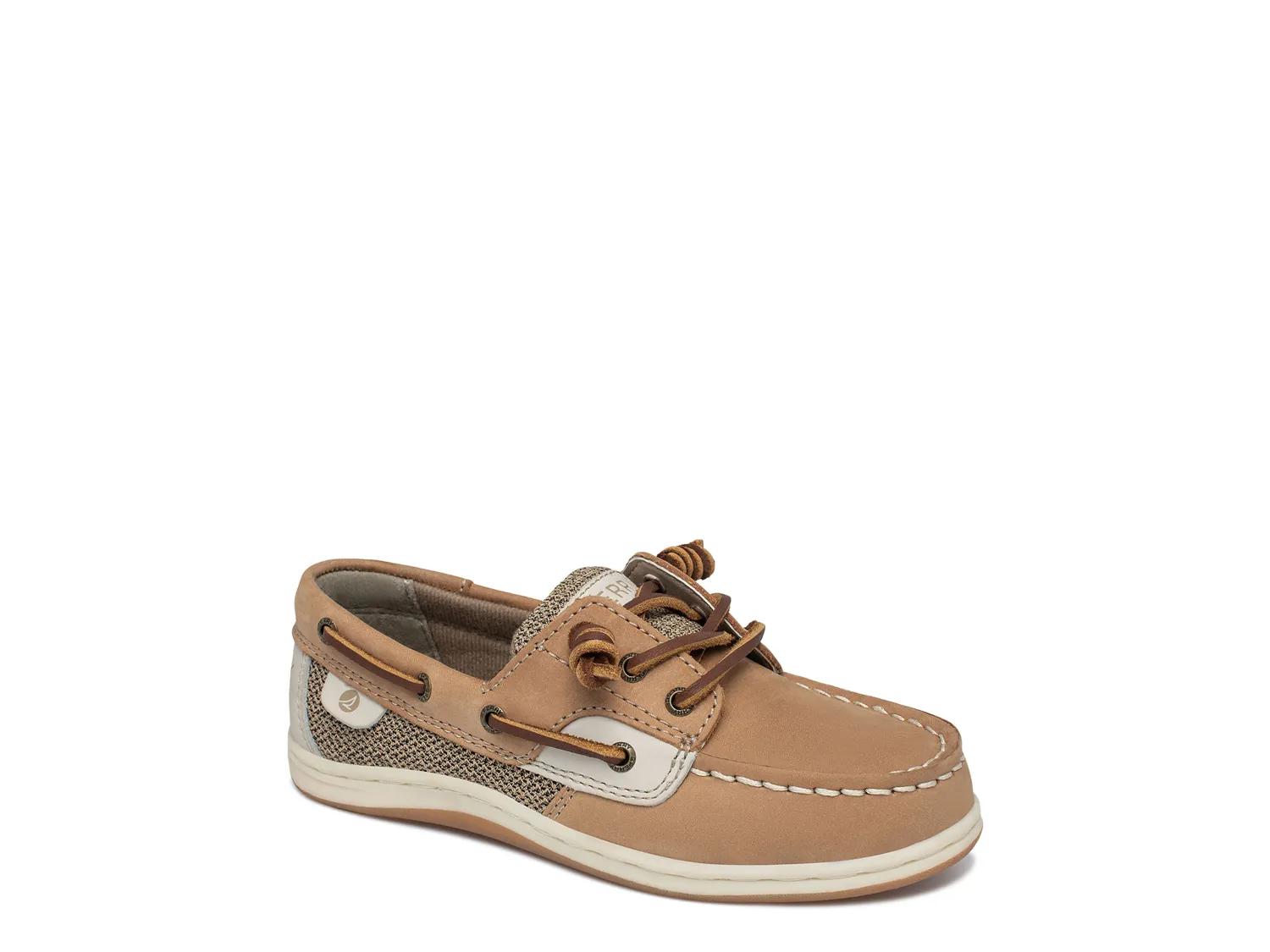 Sperry Songfish Boat Shoe Kids' In Linen Brown