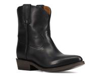 Billy Short Cowboy Bootie Black view