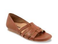Cozumel Sandal Luggage Brown view