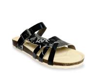 Warm Sandal Black Snake Print view