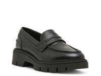 Kisha Waterproof Loafer Black Leather view