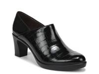 Elegant Loafer Black Croc Print view