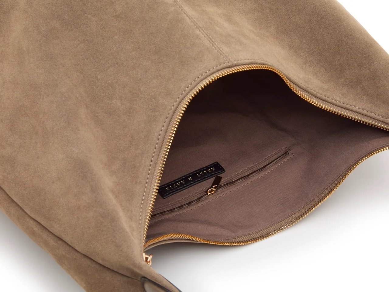 Structured Hobo Bag