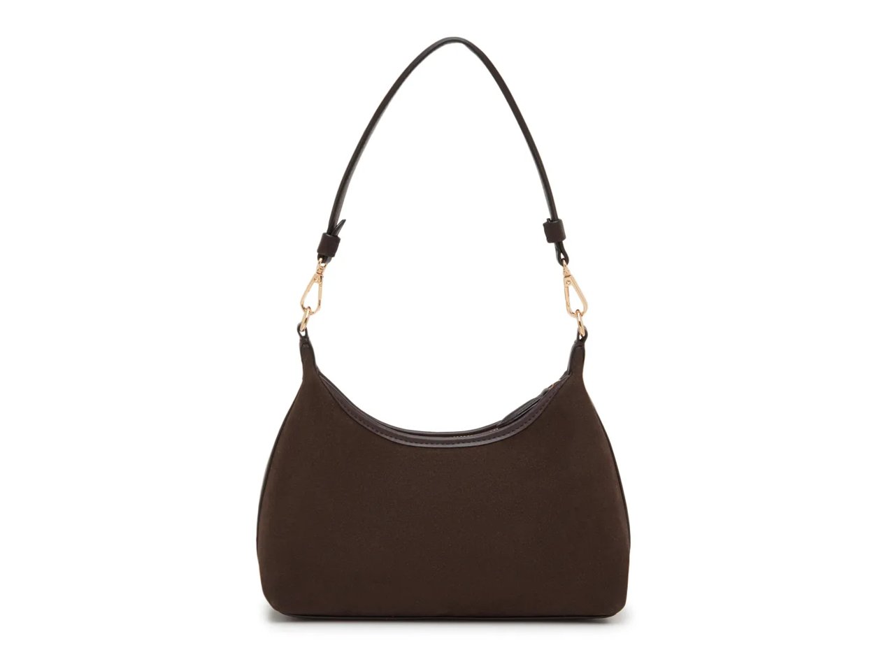 Faux Suede Shoulder Bag