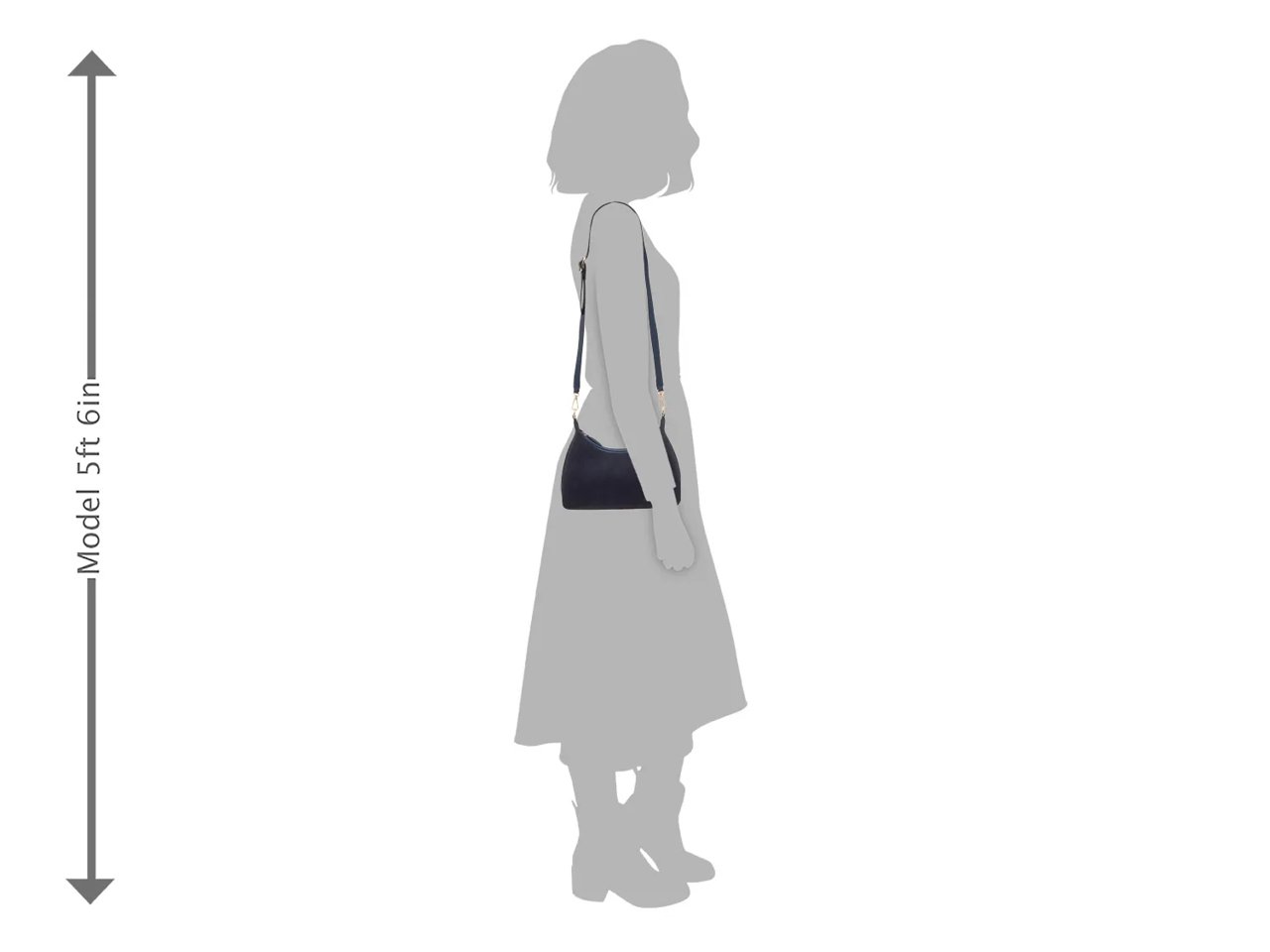 Faux Suede Shoulder Bag