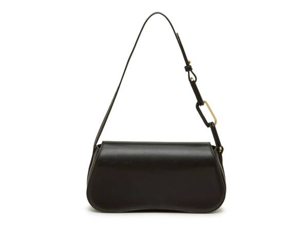 Featuring a black shoulder bag from Kelly & Katie.