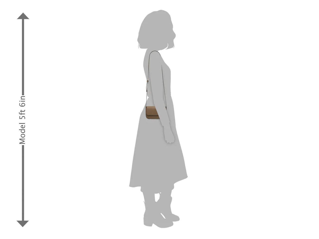 Pebbled Rectangle Crossbody