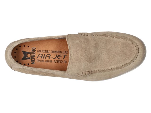 ブラウン レザー モカシン　mephisto Mephisto Valner Loafer - Free Shipping | DSW