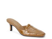 Davey Mule Tan Croc Print view
