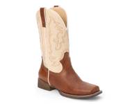 Rowdy Cowboy Boot Cream/Cognac view