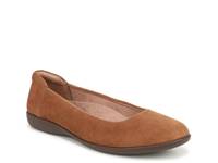 Flexy Ballet Flat Chestnut Suede view