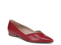 Havana Flat Flame Red Leather view