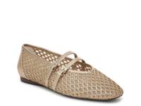 Cayla Mary Jane Flat Champagne view
