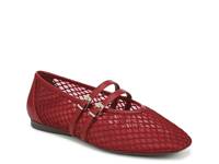 Cayla Mary Jane Flat Flame Red view