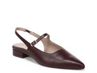 Sadie Flat Wine Red Leather view