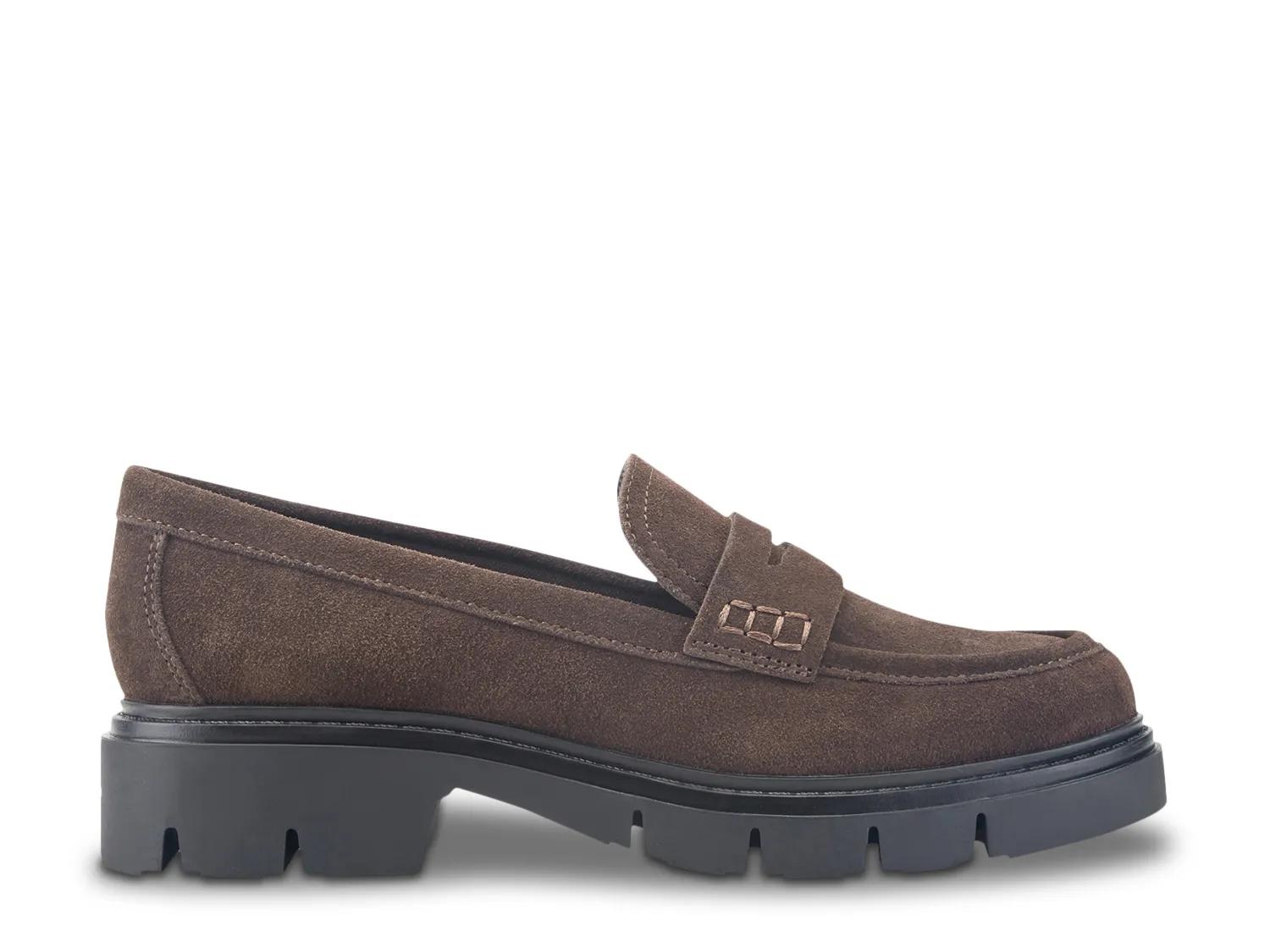Cube Platform Penny Loafer