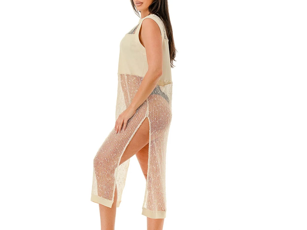 Open Weave Swim Cover Up