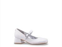Mila Mary Jane Pump - Kids' White Glitter view