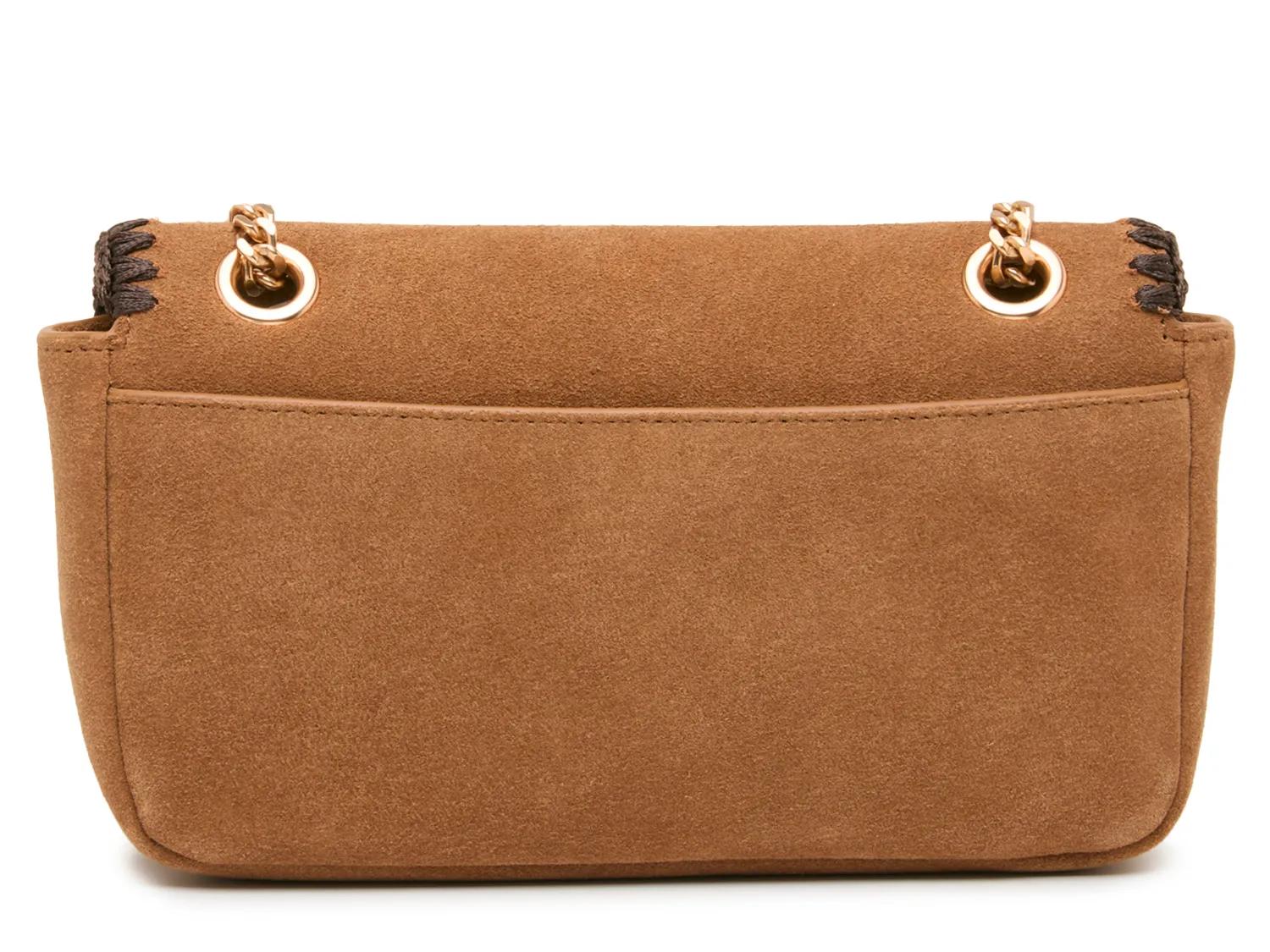 Convertible Flap Suede Crossbody